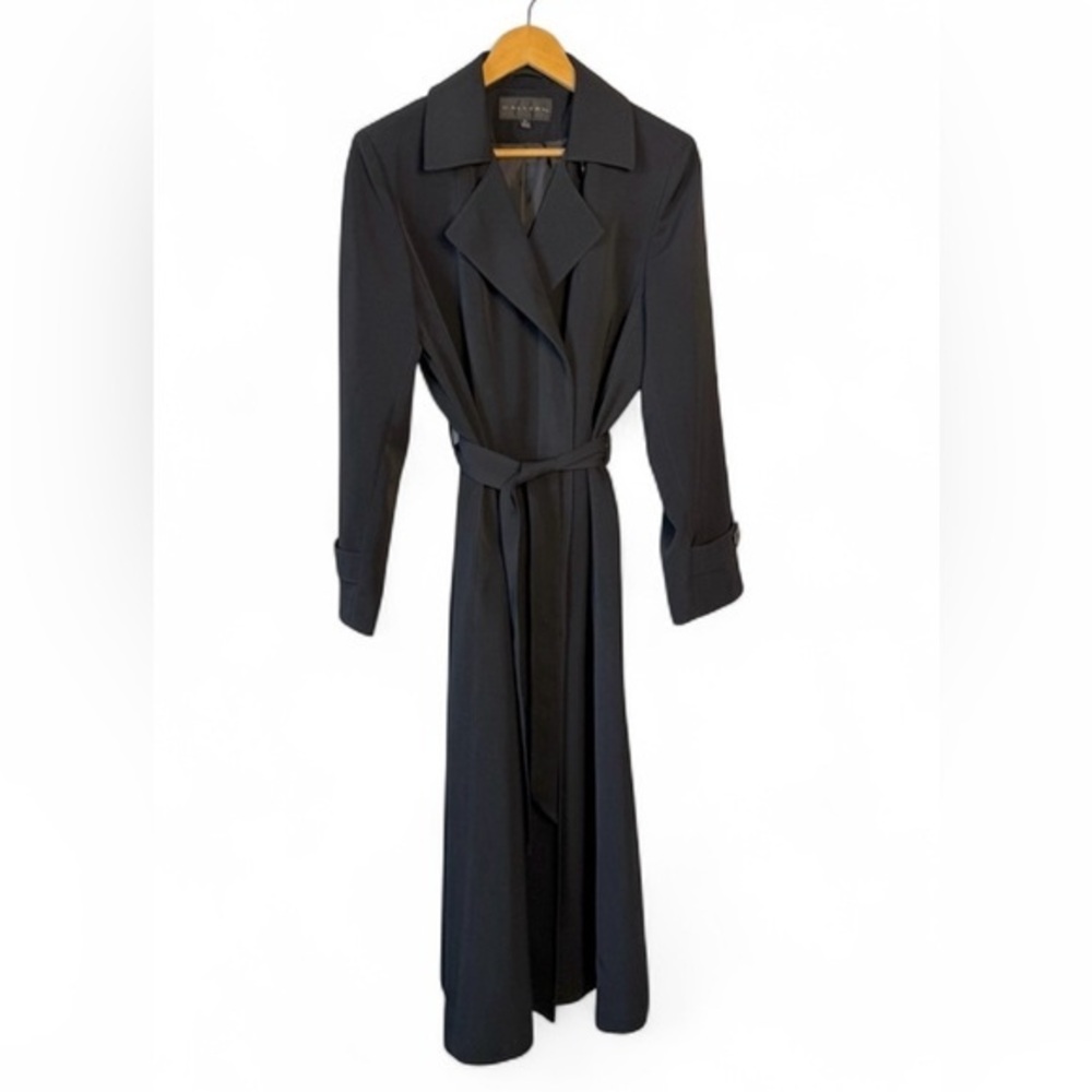 VINTAGE GALLERY TRENCH WOMENS SIZE 6 - Picture 2 of 13